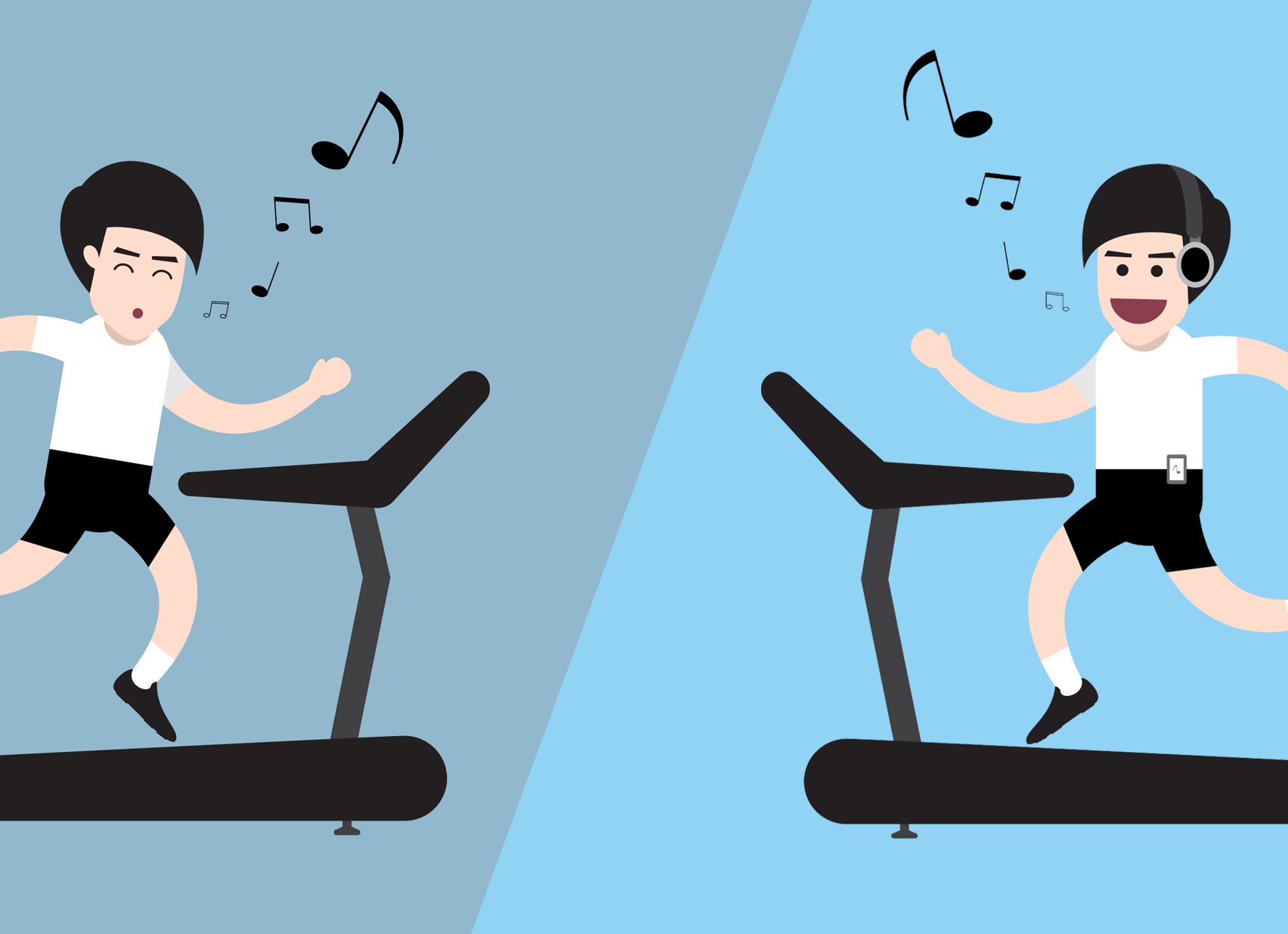 90 треков для бега, подобранных на основе частоты шагов и дыхания